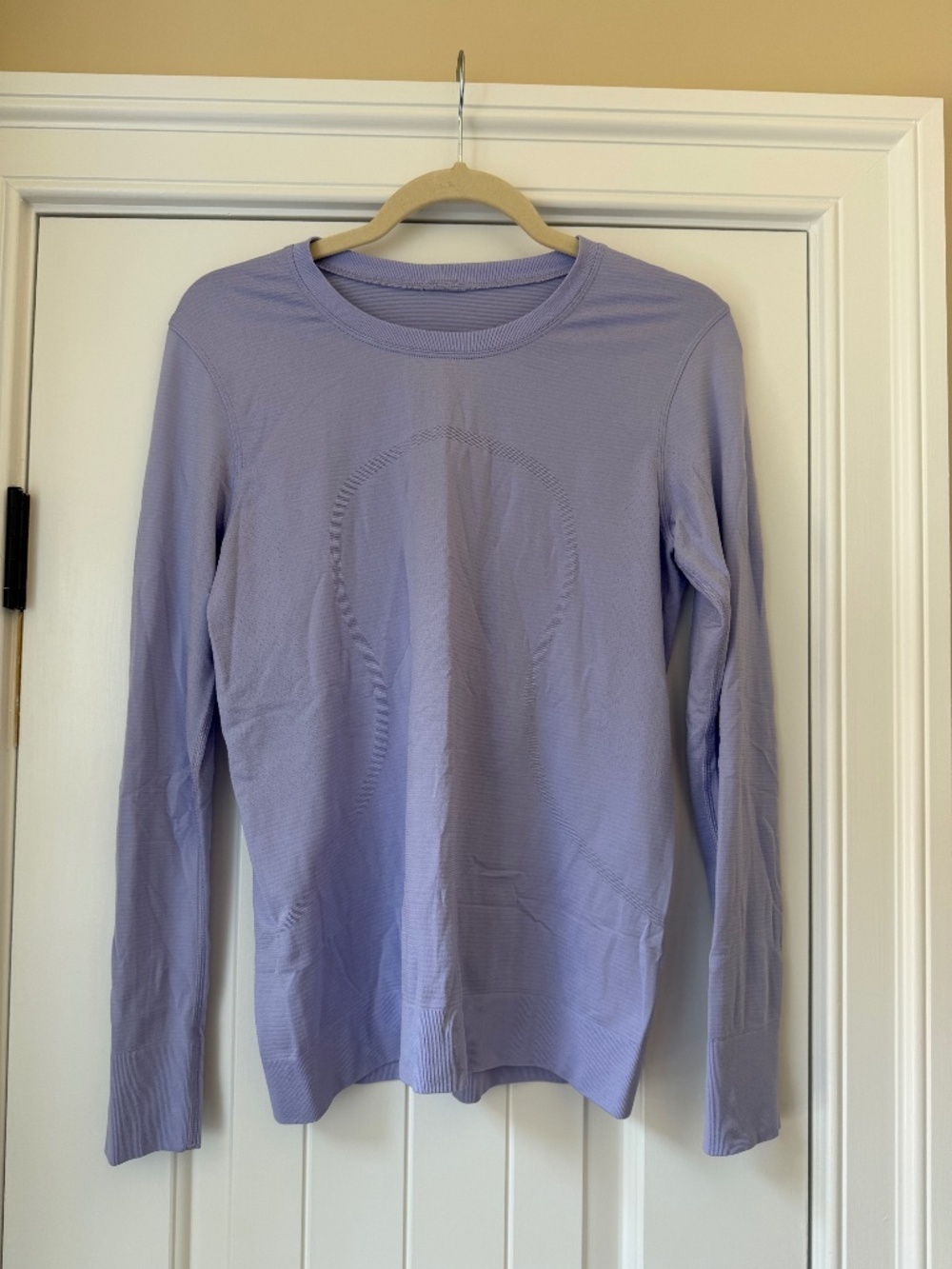 lululemon athletica Swiftly Relaxed Long-Sleeve Shirt in Purple LIKE NEW